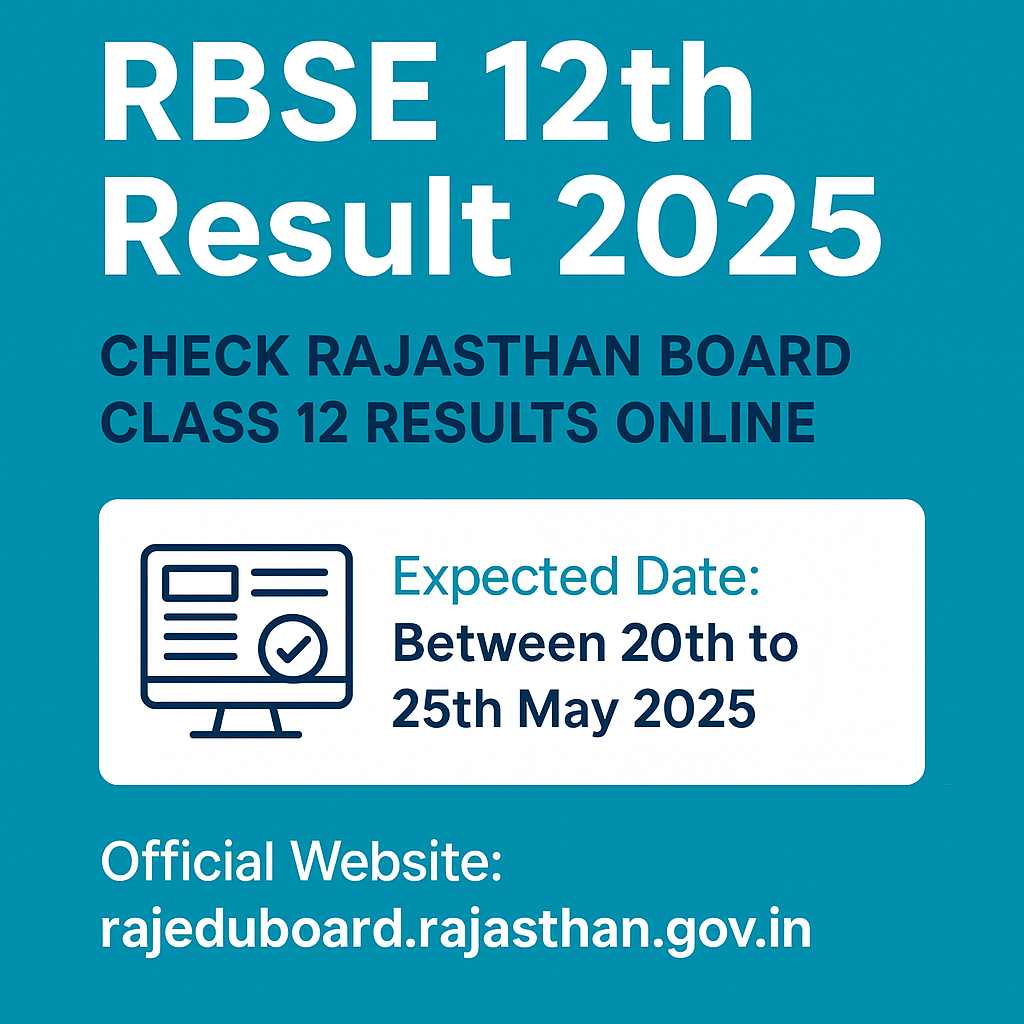 RBSE 12th Result 2025 – Everything You Need to Know